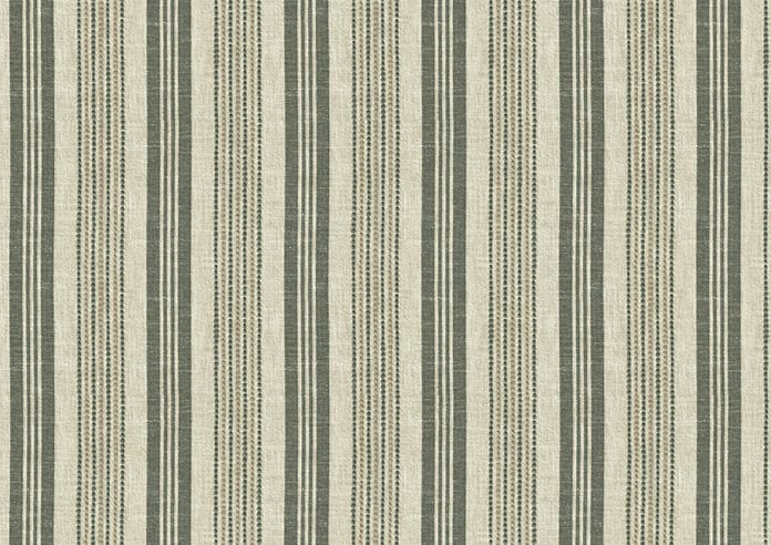 Castelle Stripe, Laurel Leaf - Twist&Fit Roman Blind - Image 8